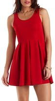 Thumbnail for your product : Charlotte Russe Heart Cut-Out Skater Dress