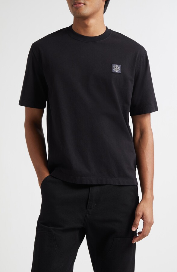 Stone Island Compass Logo Patch Short Sleeve T-Shirt