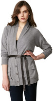 Thumbnail for your product : Inhabit Cashmere Long Belted Cardigan