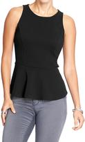 Thumbnail for your product : Old Navy Women's Sleeveless  Peplum Tops