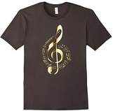 Thumbnail for your product : Dripped in Gold Treble Clef Music Notes T-Shirt