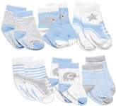 Thumbnail for your product : Elegant Baby Boys' Cutie Socks, 6 Pack - Baby