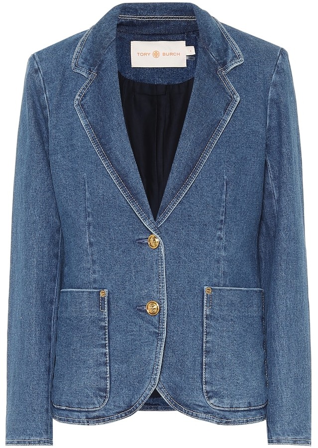 denim blazers women