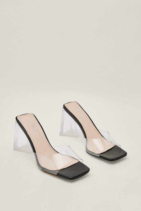 transparent heels canada