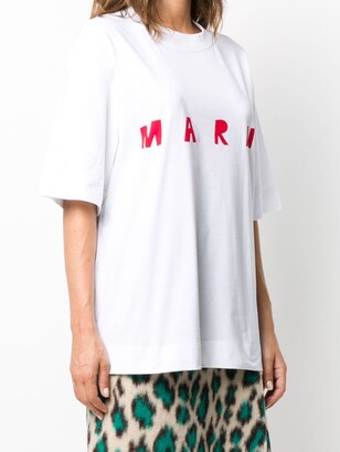 Marni drawn logo T-shirt