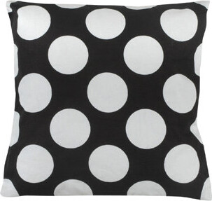 Milton Green Star Rosemary Polka Dot 100% Cotton Throw Pillow