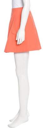 Alice + Olivia Pleated Mini Skirt