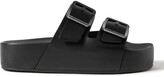 Thumbnail for your product : Balenciaga Mallorca Leather Platform Sandals