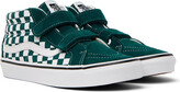 Thumbnail for your product : Vans Kids Green & White Sk8-Mid Reissue V Big Kids Sneakers