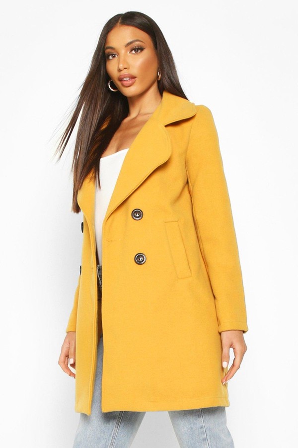 Womens Clothing Jackets Fur jackets Marni Teddy Coat in Light Yellow Yellow 