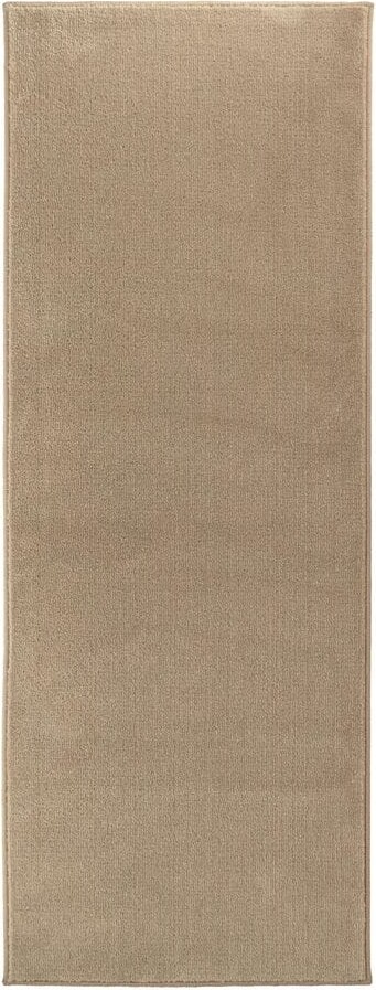 RugStylesOnline Custom Size Runner Rug Solid Ivory Color 26 in. W x 228 in. L Stair Runner 41.17 sq. ft.