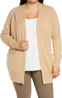 plus size cashmere cardigan sweater