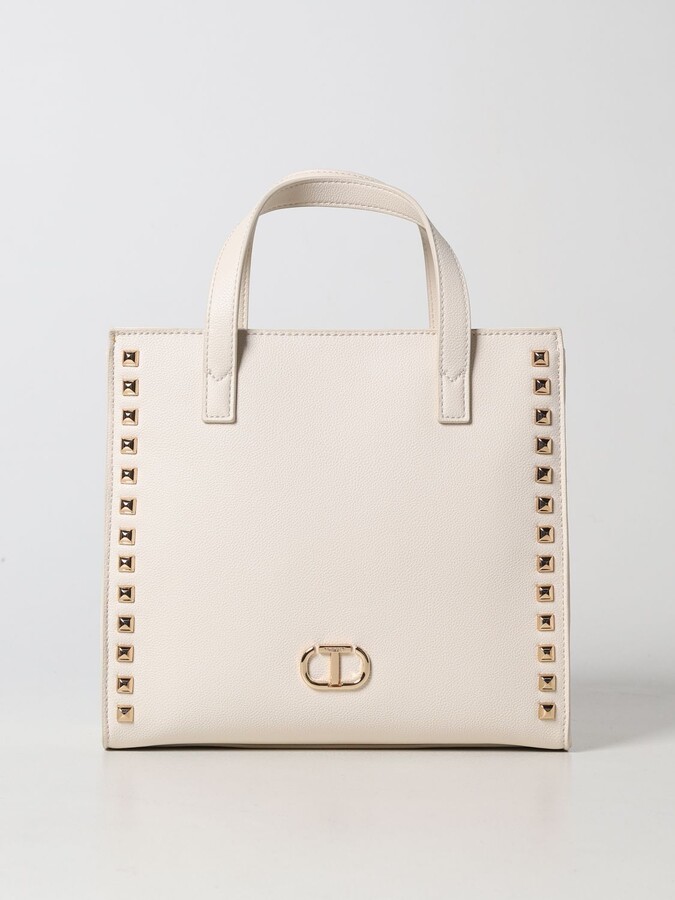 Twin-Set White Handbags | Shop The Largest Collection | ShopStyle