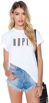 Thumbnail for your product : Nasty Gal Nope Tee