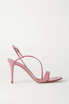 Thumbnail for your product : Gianvito Rossi Manhattan 85 Patent-leather Sandals - Pink