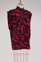 Thumbnail for your product : Givenchy Tiger sleeveless blouse