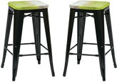Thumbnail for your product : OSP Home Furnishings 2-piece Bristow Antique Counter Stool Set
