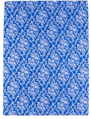 Camilla And Marc Eiffel Textile Printed Mattress Cover for Bed of 90, algodón-poliéster, Blue, 30 x 15 x 3 cm