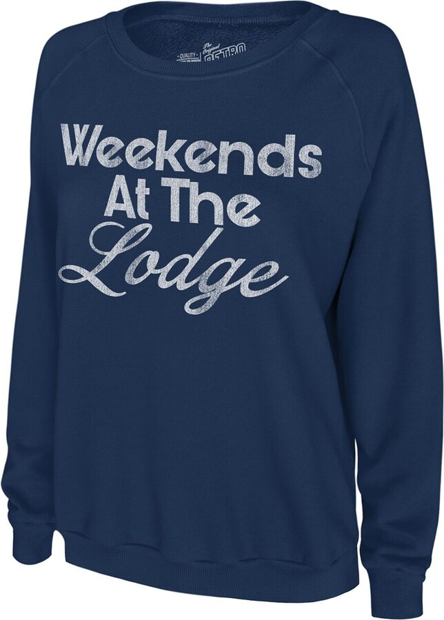 Original Retro Brand Weekends At The Lodge Sweatshirt - Women's