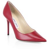 Thumbnail for your product : Jimmy Choo Abel Kid Leather Pumps