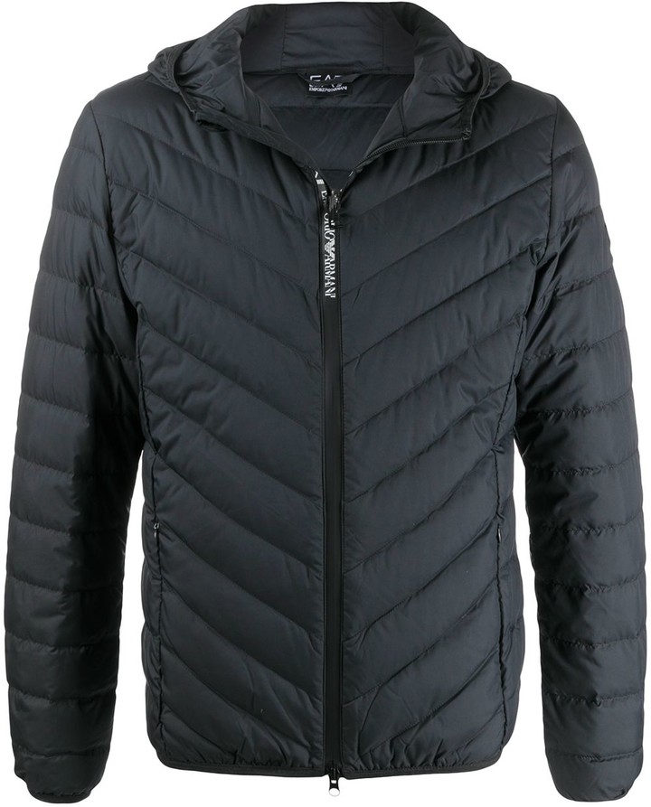 armani jeans quilted jacket