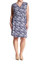 Thumbnail for your product : Tart Charmaine Printed Wrap Dress (Plus Size)