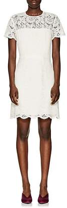 Barneys New York WOMEN'S FLORAL LACE DRESS
