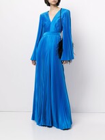 Thumbnail for your product : Semsem Pleated Open-Back Dress
