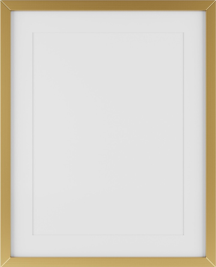 Dunelm Essentials Box Frame 16" x 12" (40cm x 30cm) Gold ShopStyle