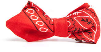 Qp Collections Red Bandana Bowtie