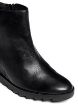Thumbnail for your product : Nobrand 'Iron' leather wedge ankle boots