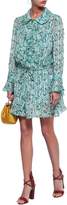 Thumbnail for your product : Anna Sui Ruffled Floral-print Silk-georgette Mini Dress