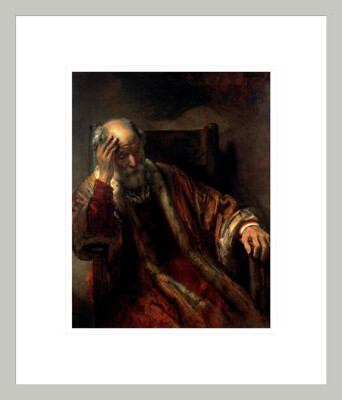 Red Barrel Studio An Old Man in an Armchair by Rembrandt van Rijn - Framed Giclee Print