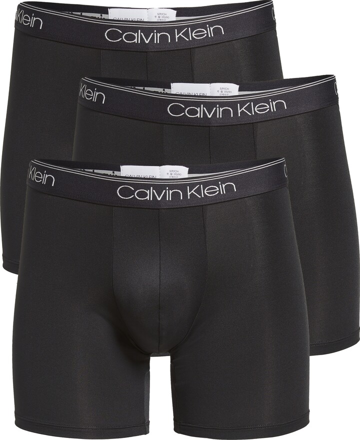 Calvin Klein Underwear 3-Pack Body Modal Boxer Brief (Black/Blue  Shadow/Mink) Men's Underwear - ShopStyle