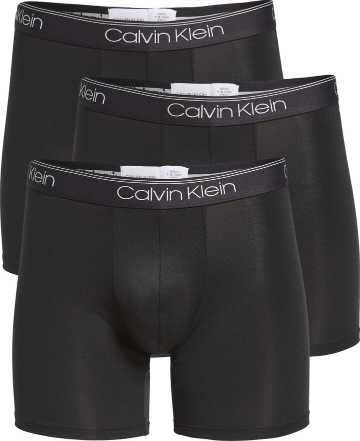 Calvin Klein Underwear Micro Stretch 3-Pack Boxer Briefs