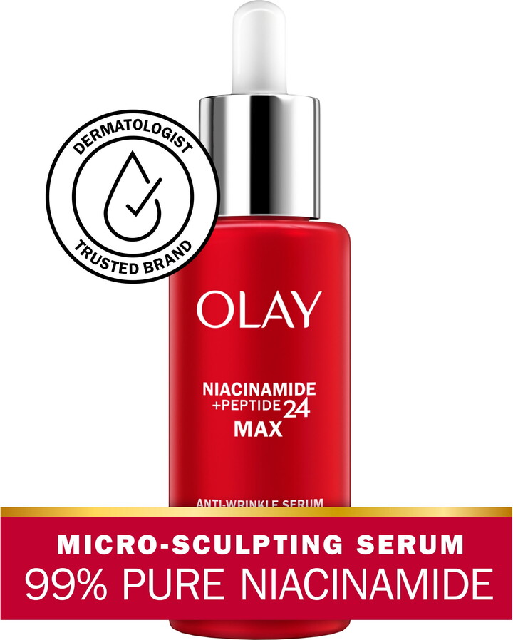 Olay Regenerist MAX Wrinkle Serum with Peptides, 1.3 oz