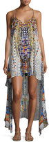 Thumbnail for your product : Camilla Embellished High-Low Coverup Dress, Echoes of Engai
