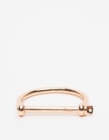 Thumbnail for your product : Miansai Rose Gold Screw Cuff