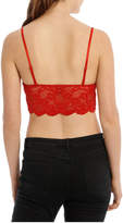 Thumbnail for your product : Miss Shop Lace Crop Top