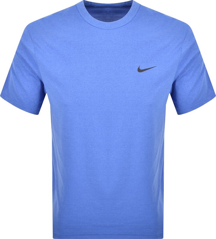 Nike Mens Repeat Tape Logo T Shirt Short Sleeve Cotton Sportswear