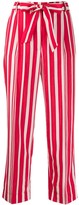 Thumbnail for your product : Chinti and Parker Striped Cropped Trousers