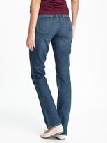 Thumbnail for your product : Old Navy Maternity Side-Panel Straight-Leg Jeans