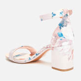 Thumbnail for your product : Ted Baker Women's Manyah Satin Block Heeled Sandals - Light Pink