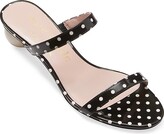 Thumbnail for your product : Kate Spade Palm Springs Polka Dot Leather Sandals