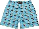 Thumbnail for your product : Stella Cove Fish-print Swim Trunks