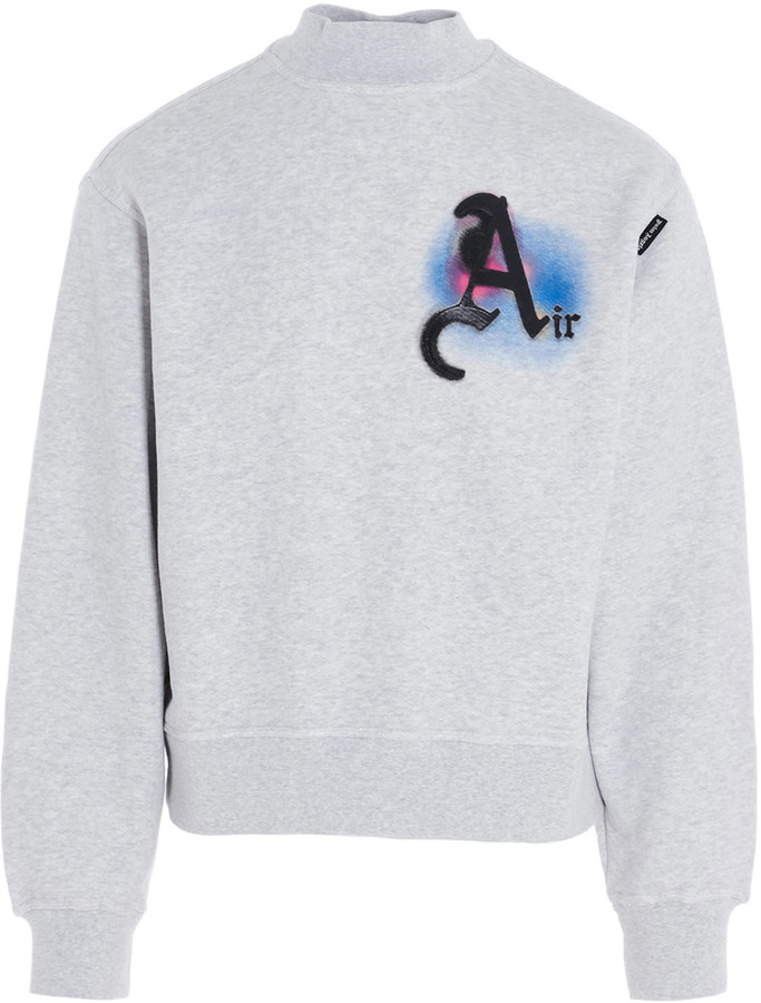 palm angels grey hoodie