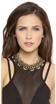 Thumbnail for your product : Lee Angel Jewelry Crystal Baguette Statement Necklace