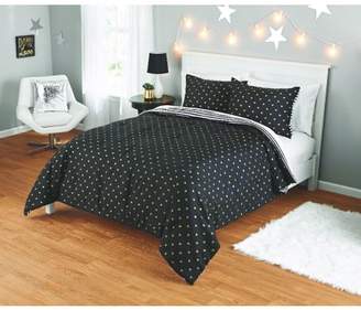 Your Zone Gold Hearts Comforter Set