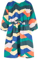 Thumbnail for your product : Bobo Choses Striped Printed Dress