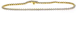 Silvernshine Jewels 0.25 CT Diamond Tennis Bracelet For Women 14K Gold Plated Float Prong Setting